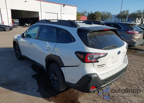 2025 Subaru Outback Onyx Edition from USA, damaged, VIN 4S4BTALC9S3181527
